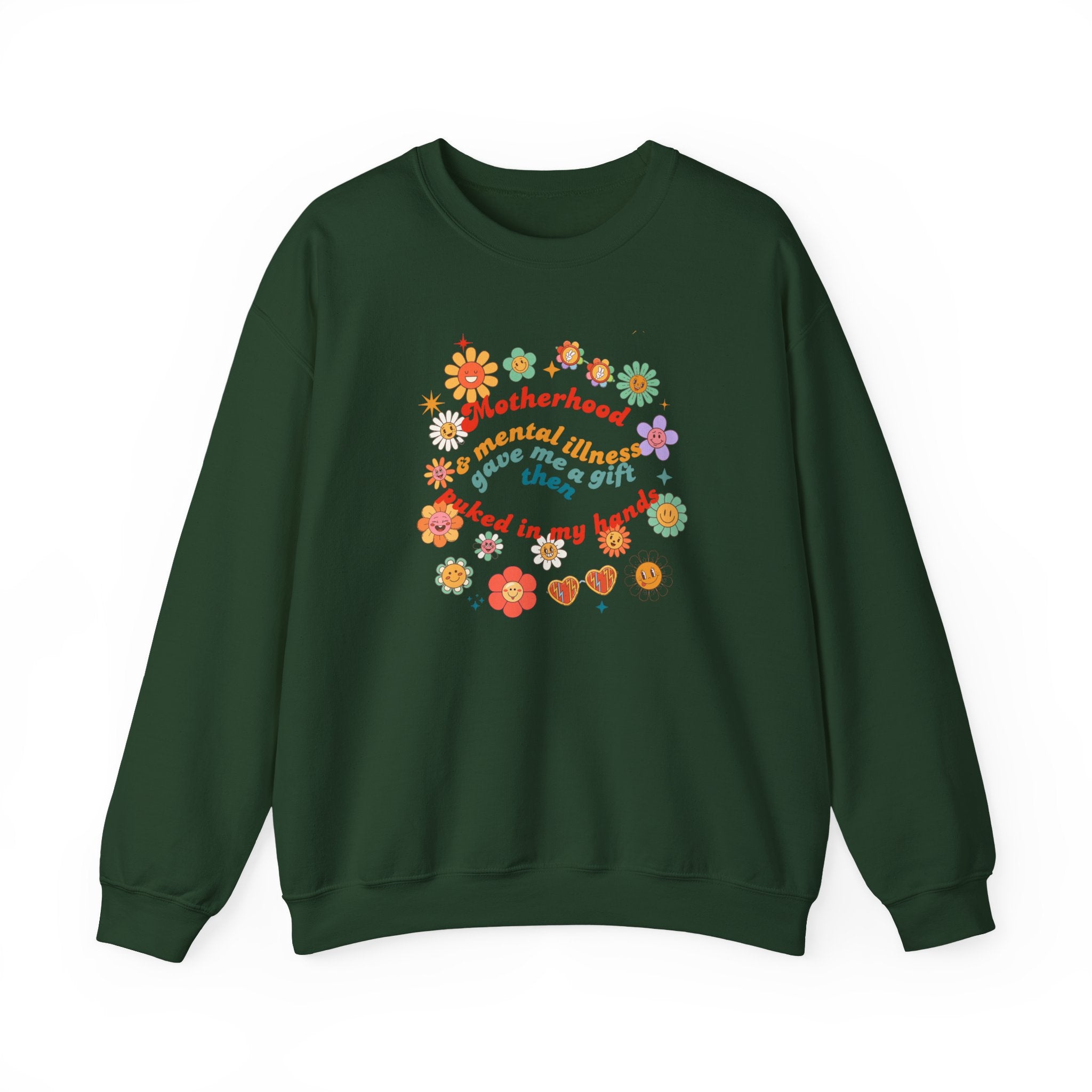 Motherhood and Mental Illness Crewneck Sweatshirt