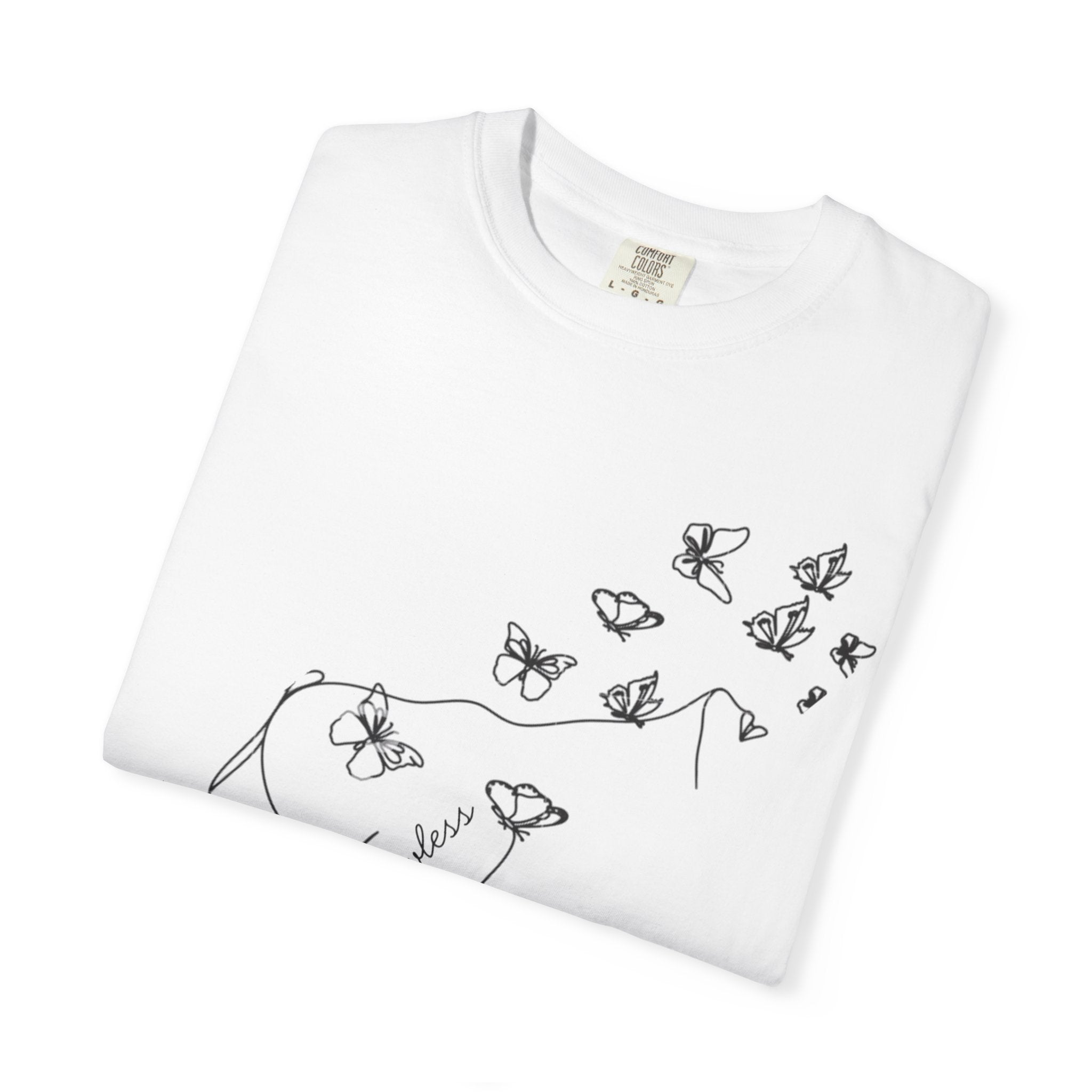 Braless & Lawless Line Art T-Shirt