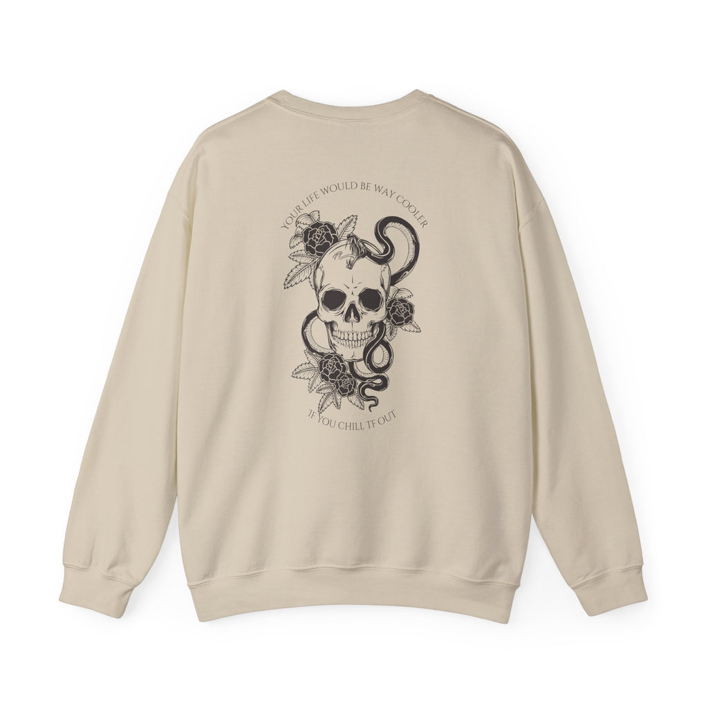 Life Would Be Way Cooler Crewneck Sweatshirt