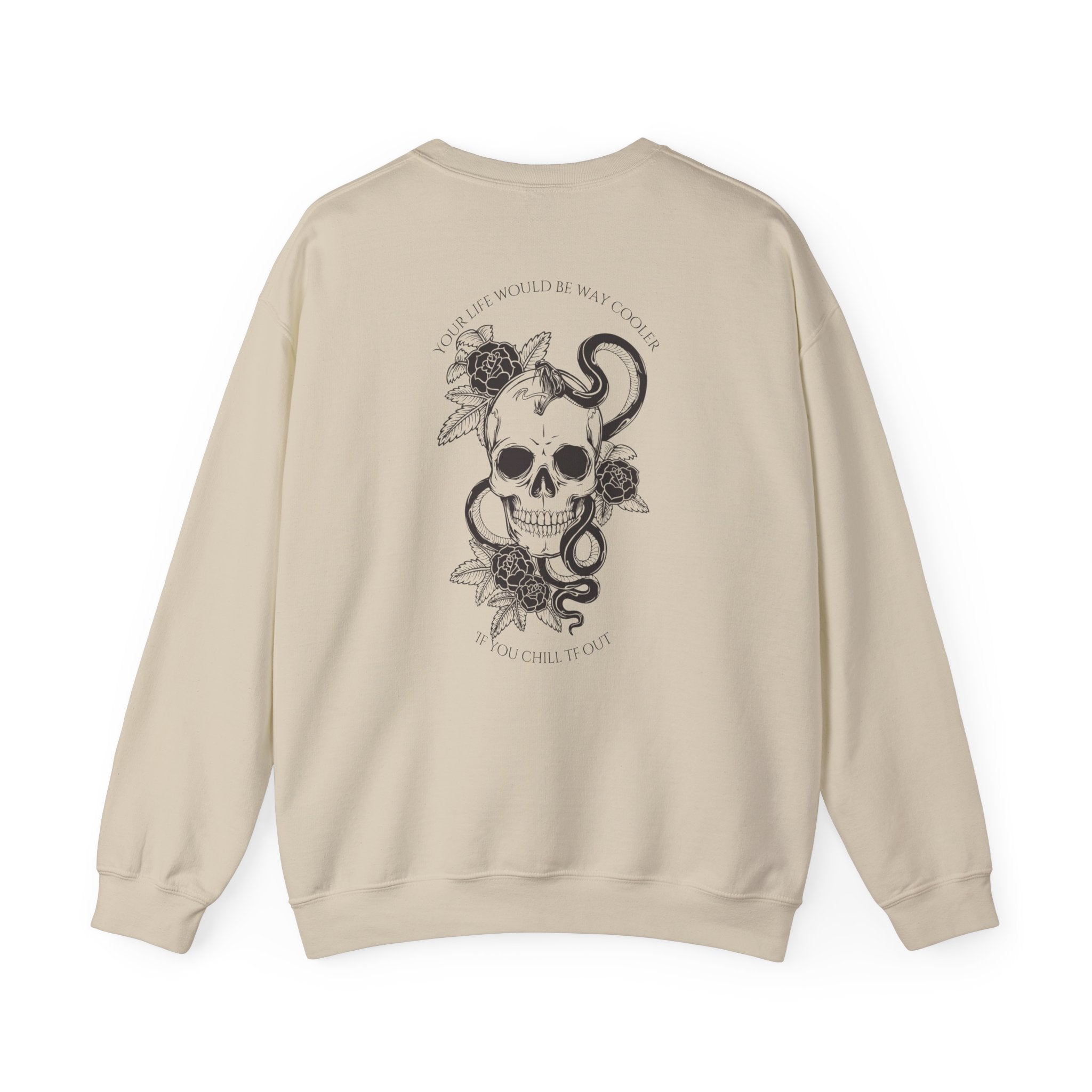 Life Would Be Way Cooler Crewneck Sweatshirt