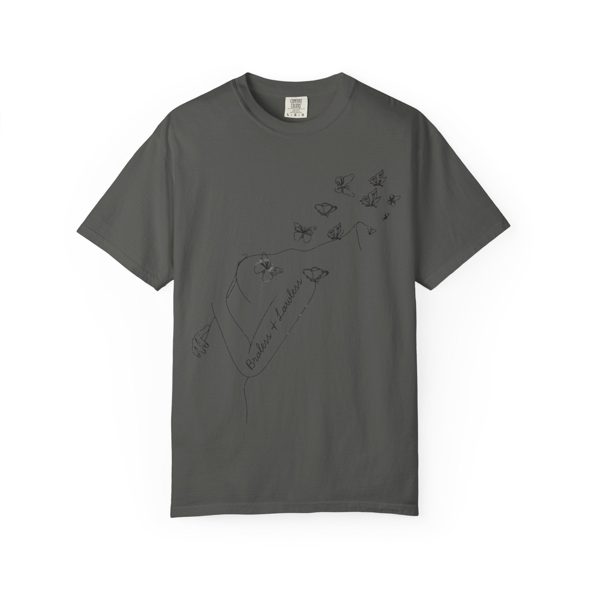 Braless & Lawless Line Art T-Shirt