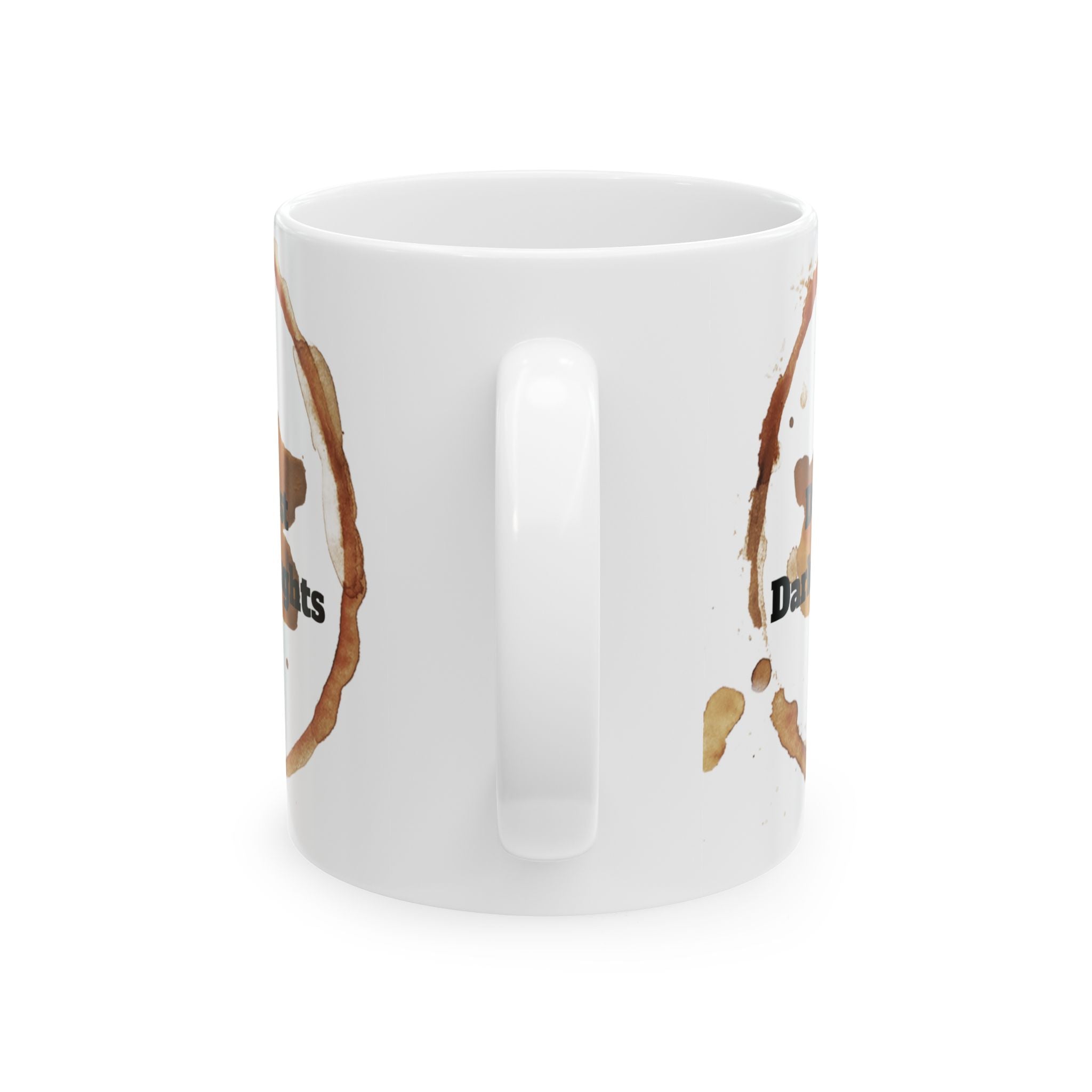 Dark Roast Darker Thoughts Ceramic Coffee Mug (11oz/15oz)