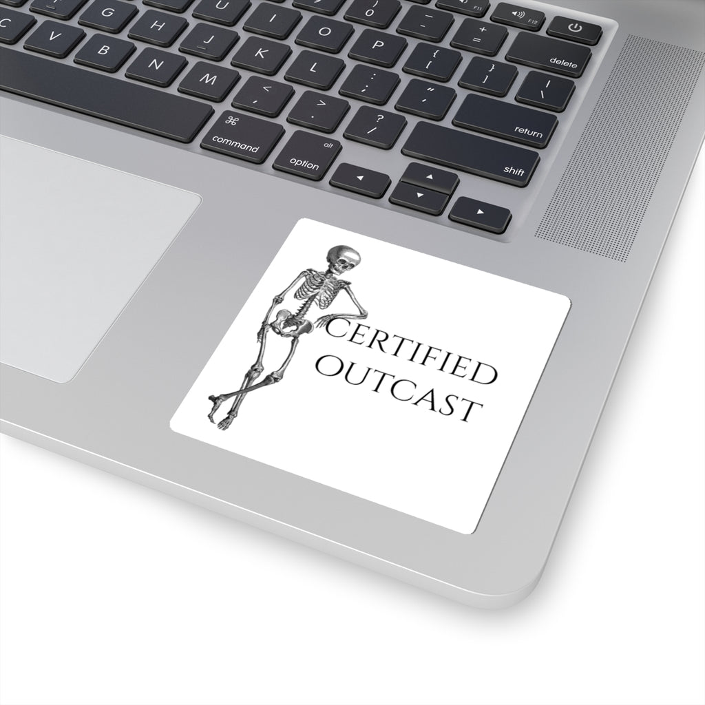 Certified Outcast Kiss-Cut Sticker