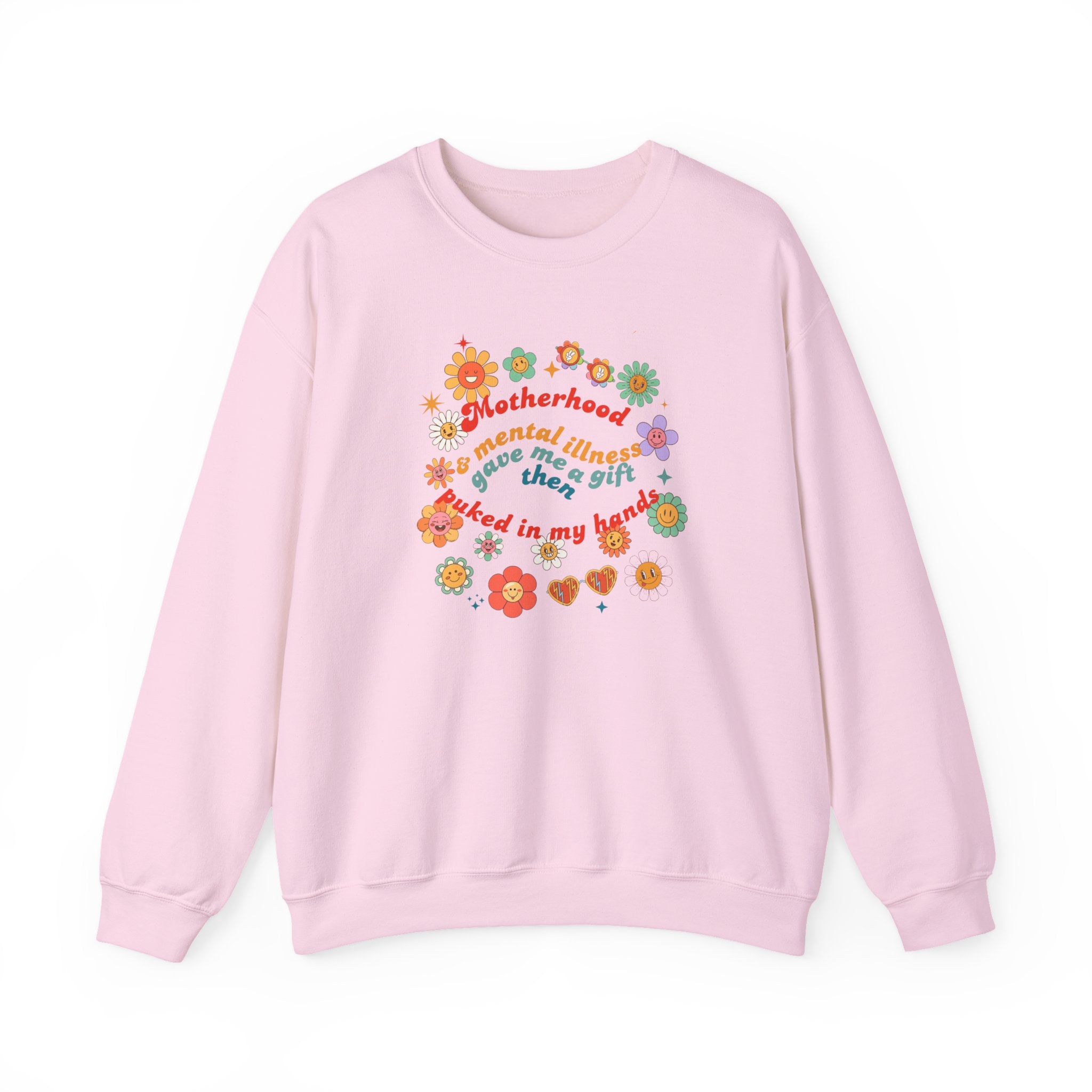 Motherhood and Mental Illness Crewneck Sweatshirt