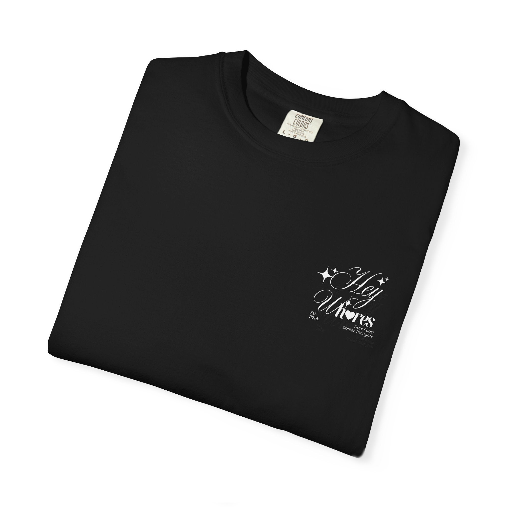 Hey Wh<3res Pocket Graphic Tee
