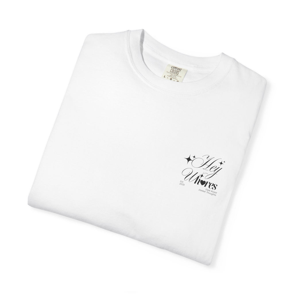 Hey Wh<3res Pocket Graphic Tee