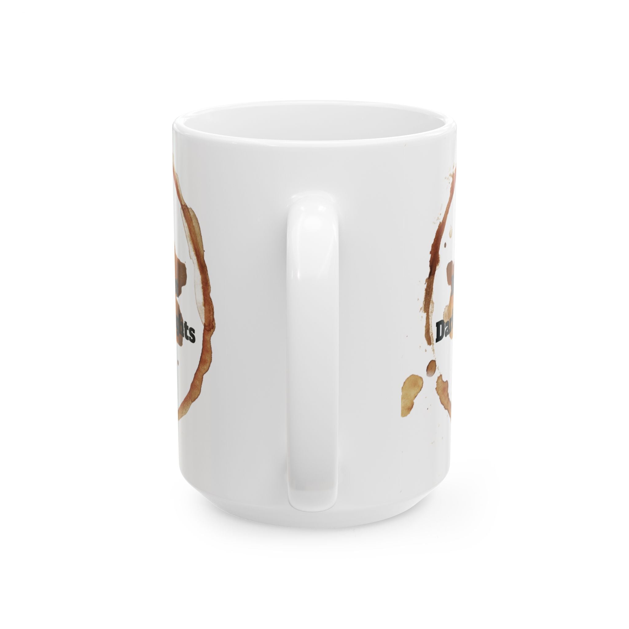 Dark Roast Darker Thoughts Ceramic Coffee Mug (11oz/15oz)