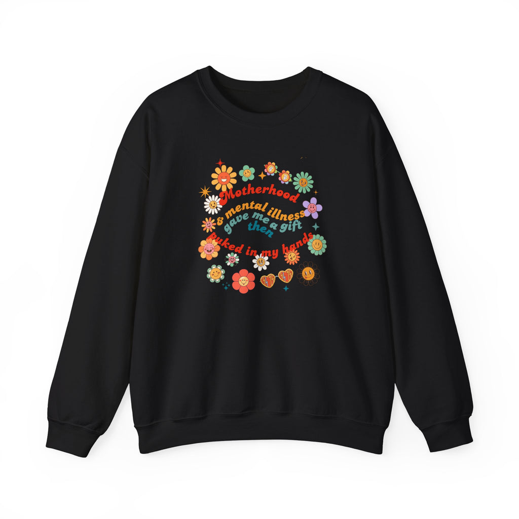 Motherhood and Mental Illness Crewneck Sweatshirt