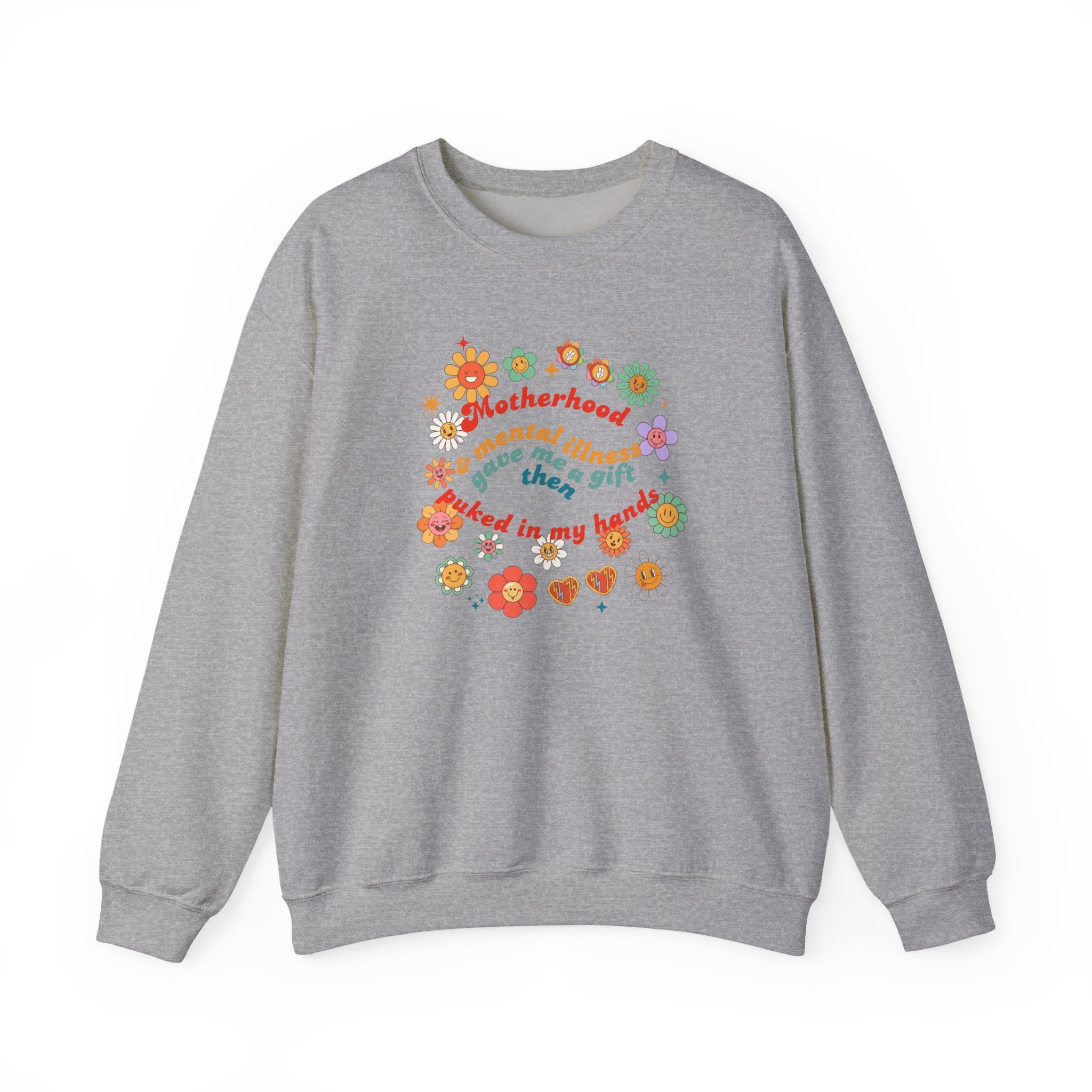 Motherhood and Mental Illness Crewneck Sweatshirt