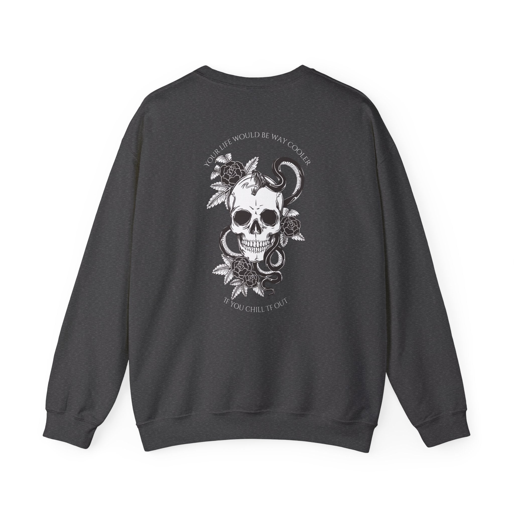 Life Would Be Way Cooler Crewneck Sweatshirt