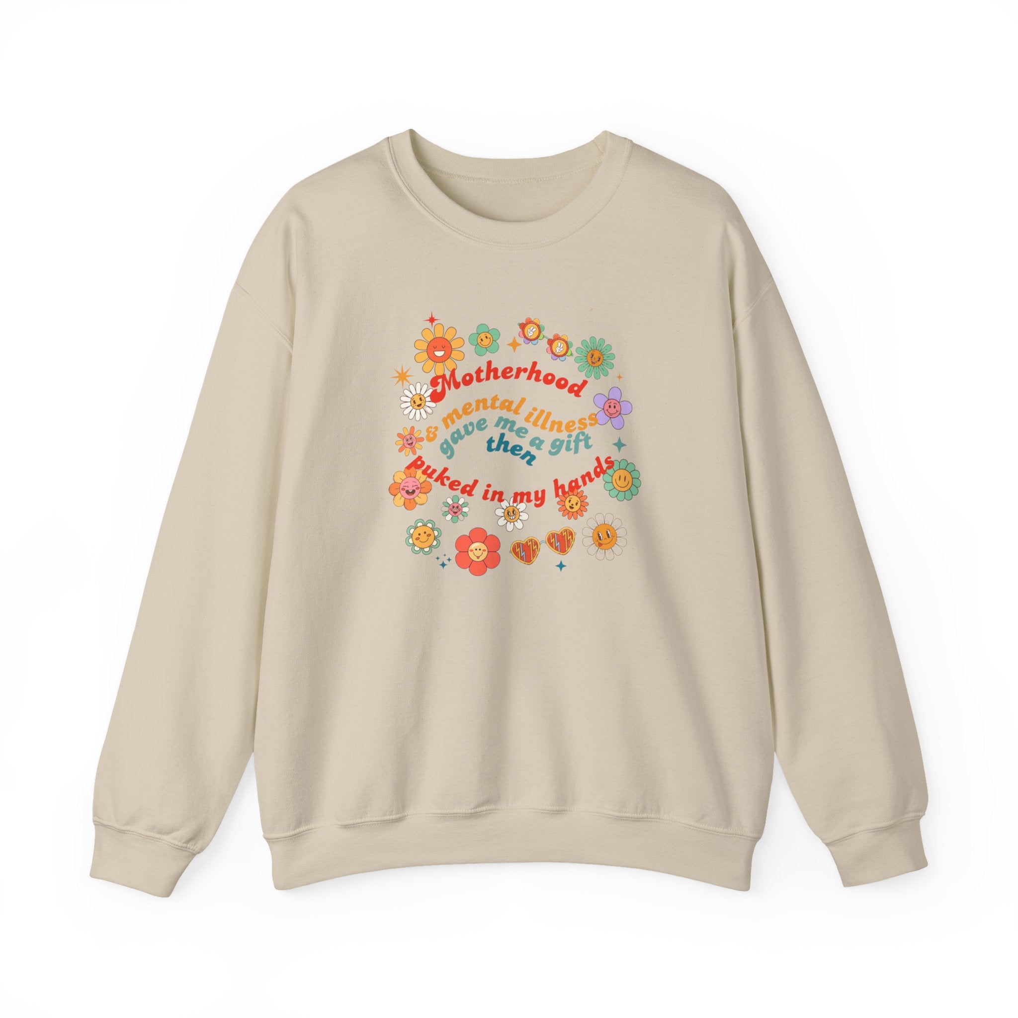 Motherhood and Mental Illness Crewneck Sweatshirt