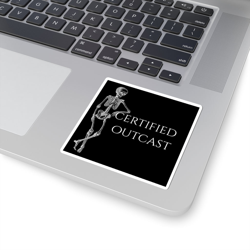 Certified Outcast Kiss-Cut Sticker
