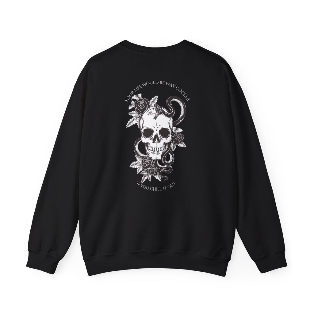 Life Would Be Way Cooler Crewneck Sweatshirt