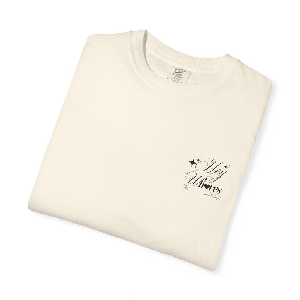 Hey Wh<3res Pocket Graphic Tee