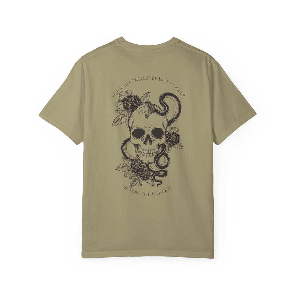 Your Life Would Be Way Cooler Back Print Graphic Tee