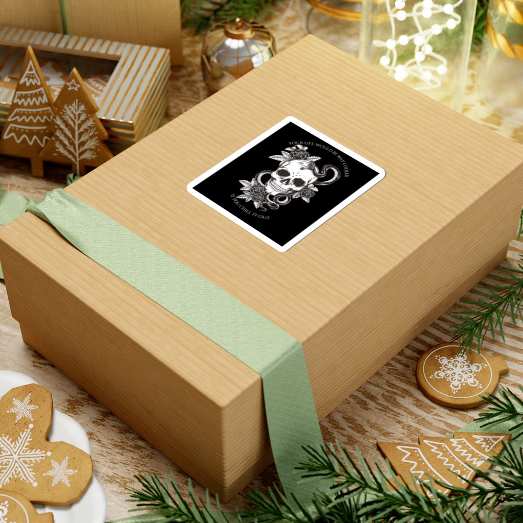 Your Life Would Be Way Cooler Kiss-Cut Sticker