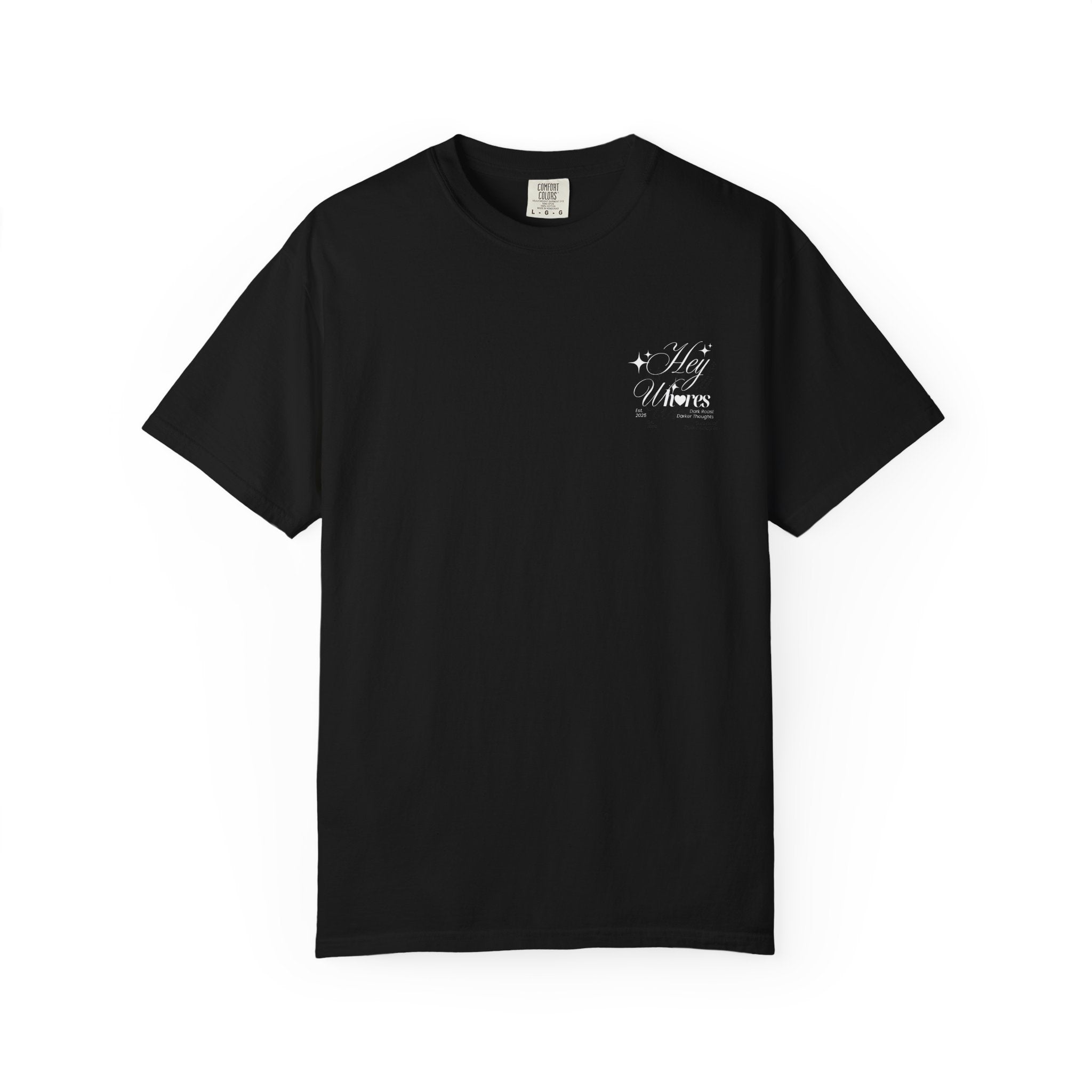 Hey Wh<3res Pocket Graphic Tee