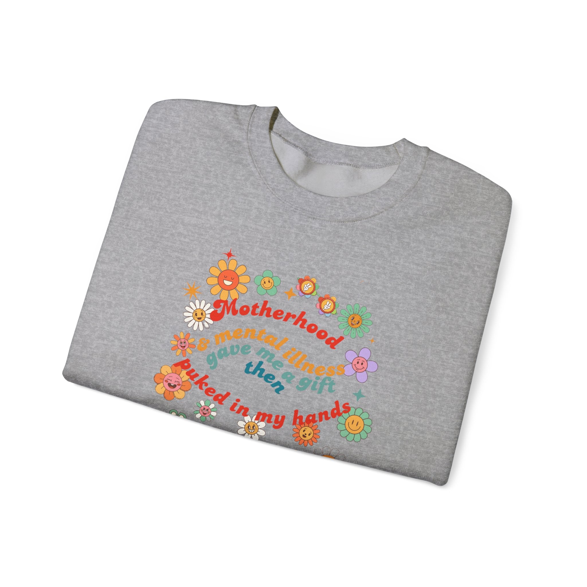Motherhood and Mental Illness Crewneck Sweatshirt