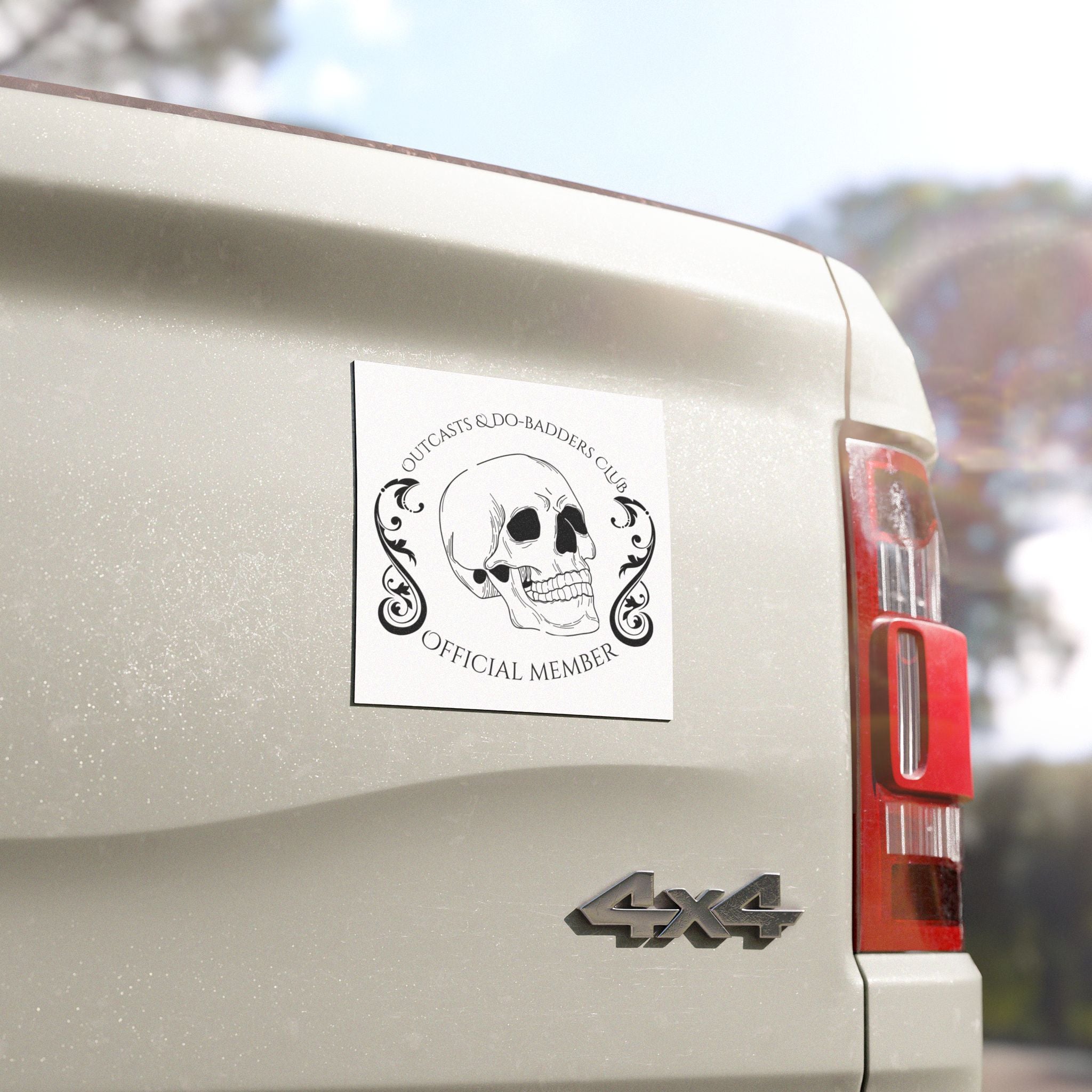 Outcasts & Do-Badders Club Official Member Magnet